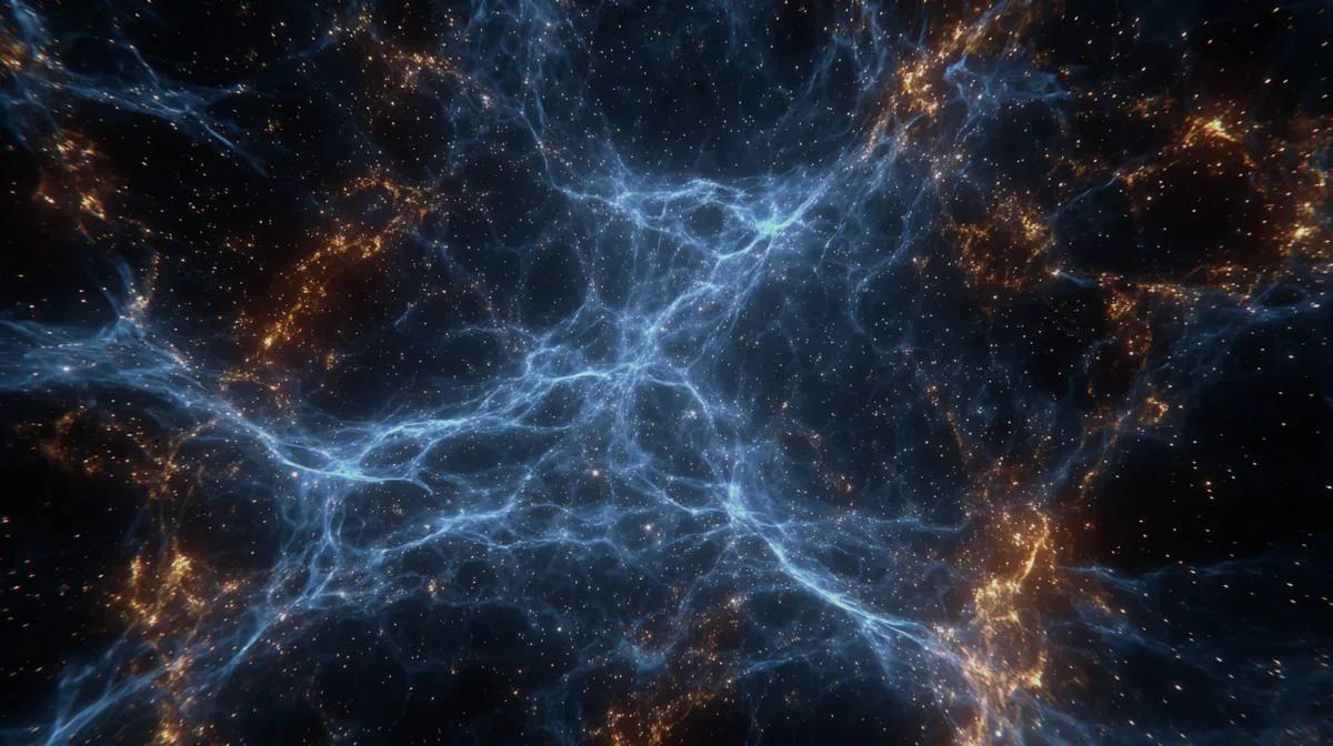 A super massive network of stars forming a brain like conscio