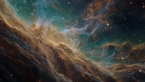 Space nebula - Dreamtime Science episode art